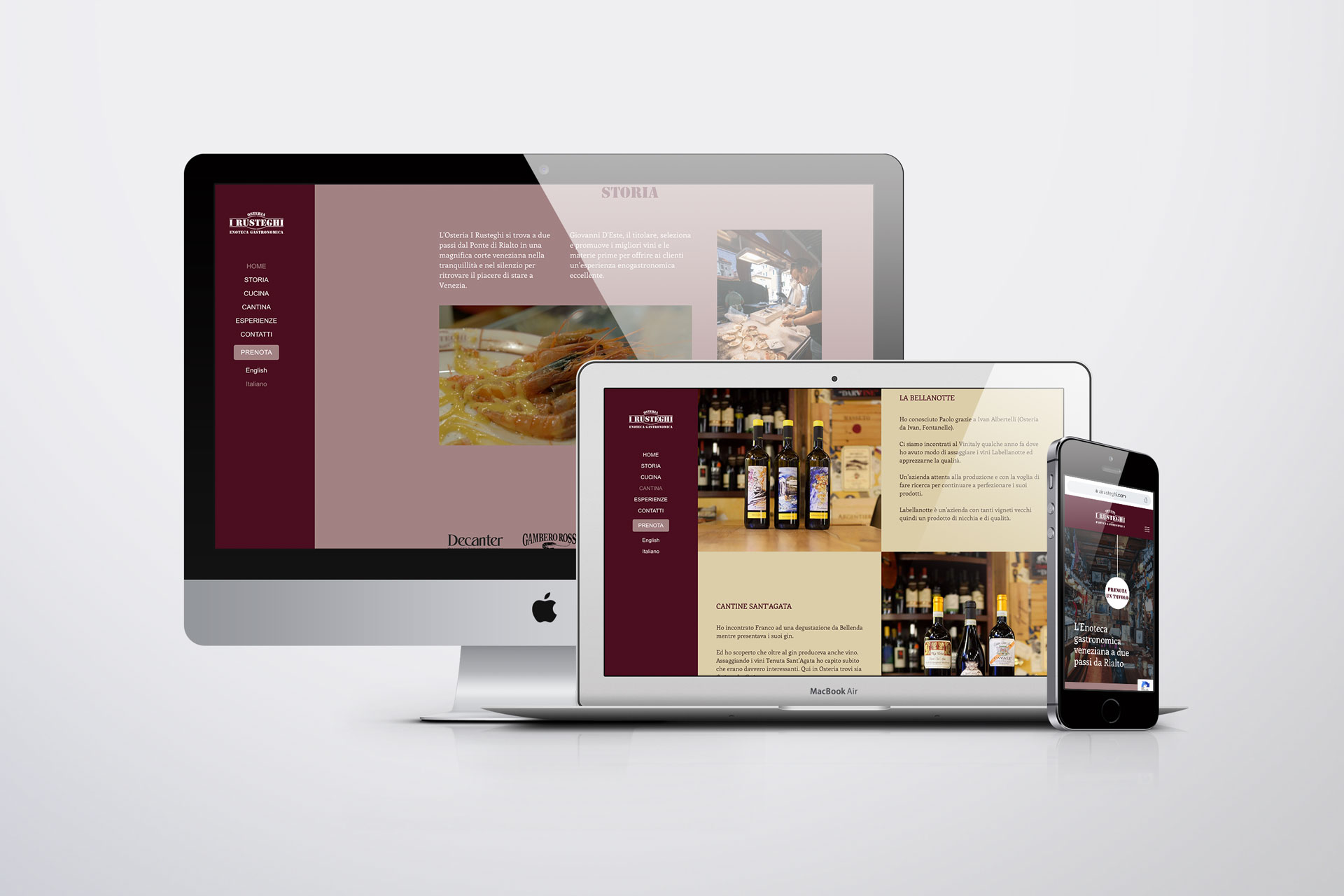 Realizzazione sito web responsive