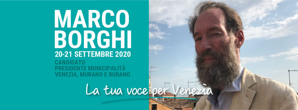 Banner campagna Marco Borghi x Venezia